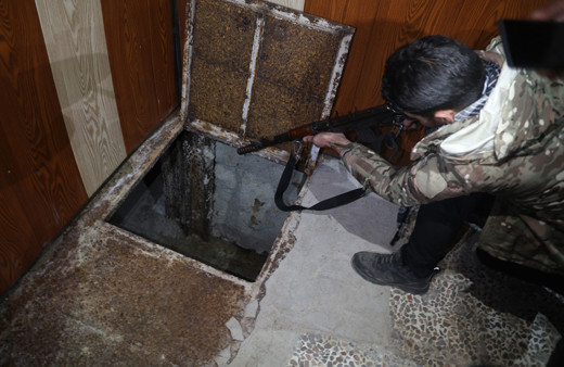 YPG'der kurtarılan Tel Rıfat'ta 10 kilometrelik tünel görüntülendi dikkat çeken ayrıntılar