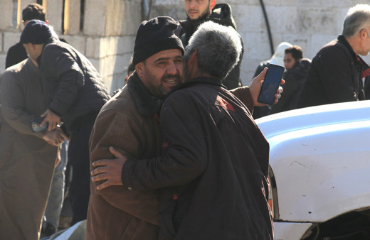 Suriye'de terörden temizlenen Tel Rıfat ilçesinde ilk cuma namazı kılındı