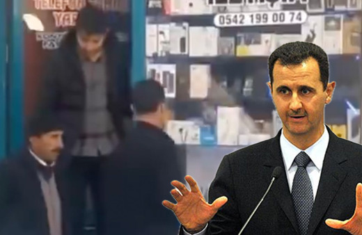 Görüntüler Diyarbakır'da kayda geçti! "Esad iki tane korumasıyla birlikte telefoncudan çıktı"