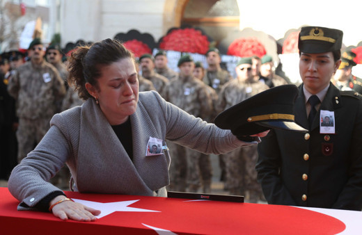 Şehit Teğmen Tunahan Dağlı, Samsun'da son yolculuğuna uğurlandı