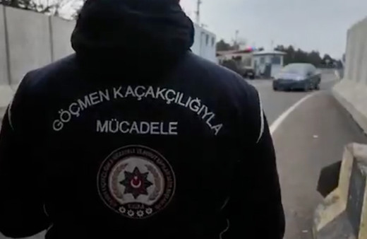 "Kalkan-35" operasyonunda 981 düzeniz göçmen yakalandı