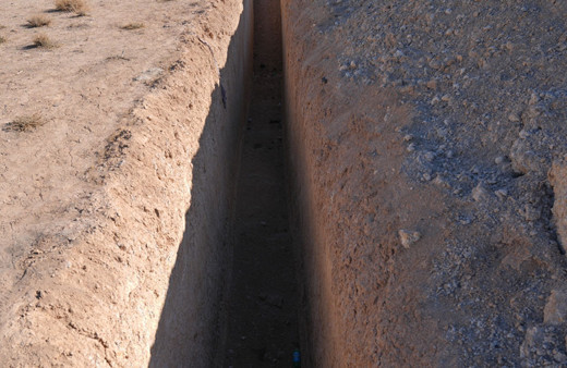 Şam'da toplu mezar olduğu iddia edilen alan görüntülendi