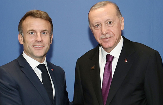 Cumhurbaşkanı Erdoğan Fransa Cumhurbaşkanı Macron ile telefonda görüştü