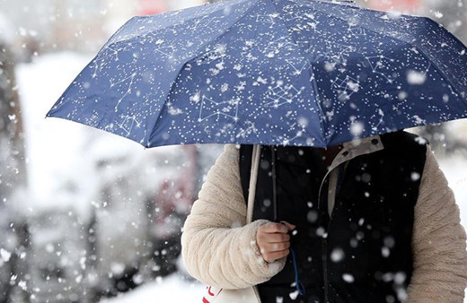 Meteoroloji'den turuncu kodlu uyarı: Yoğun kar yağışı fırtınayla birlikte gelecek!