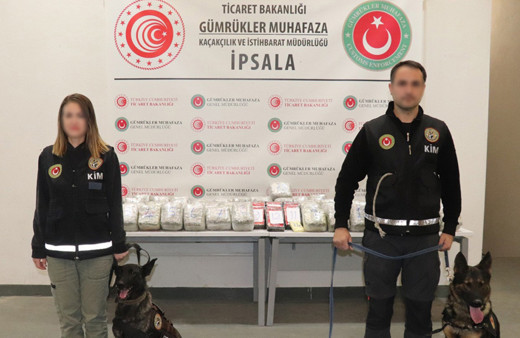 Gümrük Muhafaza ekipleri uyuşturucu kaçakçılığına 'dur' dedi