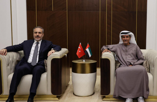 Hakan Fidan, BAE Devlet Başkanı ile görüştü