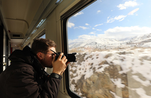 Yolcular, Turistik Doğu Ekspresi'nin 2024-2025 sezonu ilk seferini deneyimledi