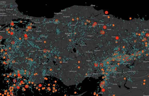 Türkiye ve yakın çevresinde 2024 yılında 32 bin 500 deprem kaydedildi