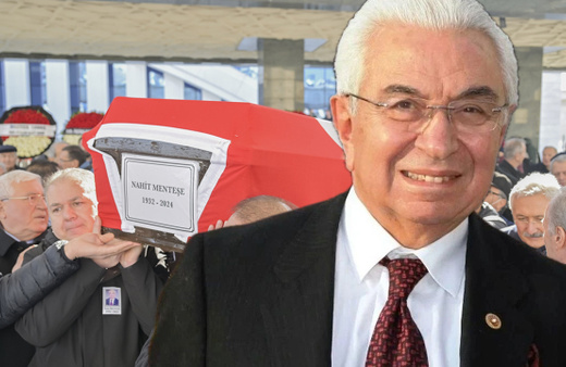 Eski bakan Nahit Menteşe, son yolculuğuna uğurlandı