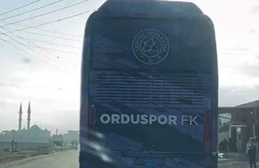 Orduspor otobüsü neden Suriye'de? Kulüpten açıklama geldi