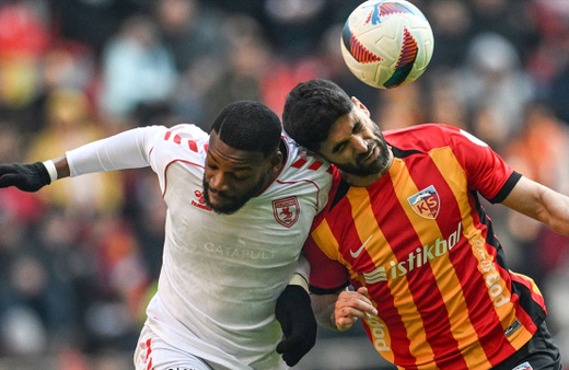 Samsunspor çıkışını sürdürüyor deplasmanda tek gol üç puan