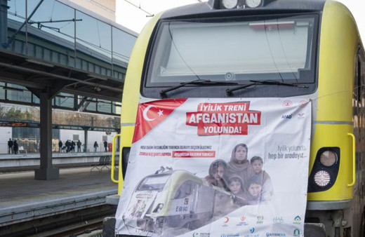 21'inci "İyilik Treni" Afganistan'a ulaştı