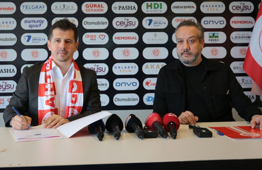 Antalyaspor'un yeni hocası Emre Belözoğlu hedef puan ortalamasını açıkladı