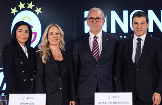 Galatasaray Kulübü ile teknoloji firması NGN sponsorluk anlaşması imzaladı