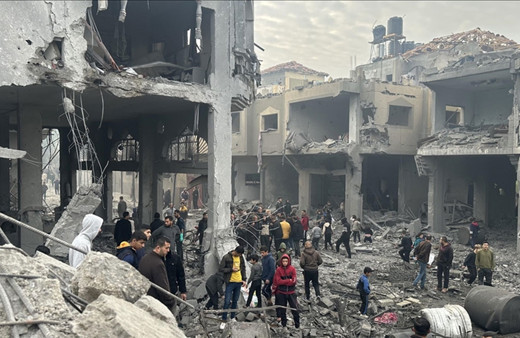 İsrail hükümeti ateşkesi onayladığı sırada ordusu, Gazze'de bir aileyi yok etti