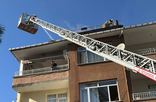 Maltepe'de yangın çıkan evdeki yaşlı kadın kurtarılamadı