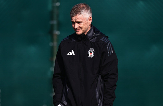Beşiktaş'ta teknik direktör Ole Gunnar Solskjaer, ilk idmanına çıktı