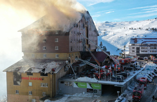 Cumhurbaşkanı Erdoğan'dan Kartalkaya'daki otel yangınında hayatını kaybedenler için taziye mesajı