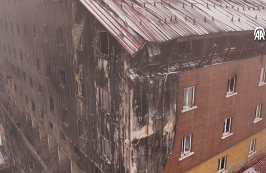 Kartalkaya Kayak Merkezi'ndeki otelin içi görüntülendi! Kahreden görüntüler