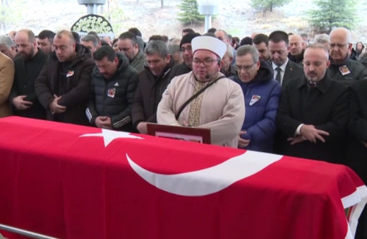 Kartalkaya'daki otel yangınında hayatını kaybeden Alp Mercan Ankara'da toprağa verildi