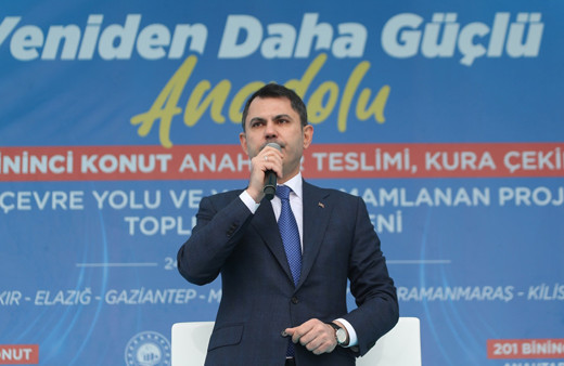 201 bininci konut teslim edildi! Bakan Murat Kurum: Asrın inşa seferberliği yeniden diriliş hikayesine dönüştü