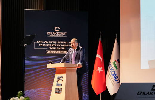 Emlak Konut GYO, 2024 yılı satış sonuçları ve 2025 stratejik hedeflerini açıkladı