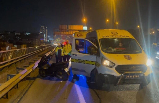 Kağıthane'de feci motosiklet kazası: Ölü ve yaralılar var