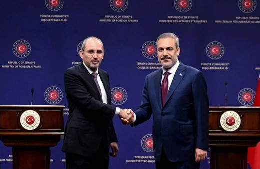 Fidan, Ürdün Dışişleri Bakanı Safadi'yle görüştü