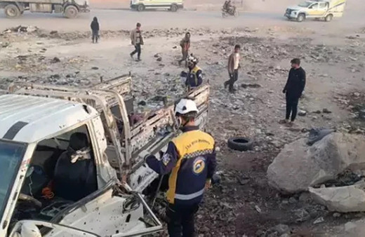 YPG'li teröristlerden Münbiç'te bomba yüklü araçla saldırı! 21 sivil hayatını kaybetti!