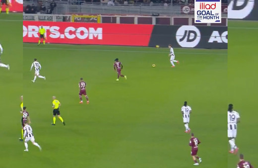 Juventus'ta Kenan Yıldız'ın Torino'ya attığı gol, Serie A'da "Ocak ayının golü" seçildi