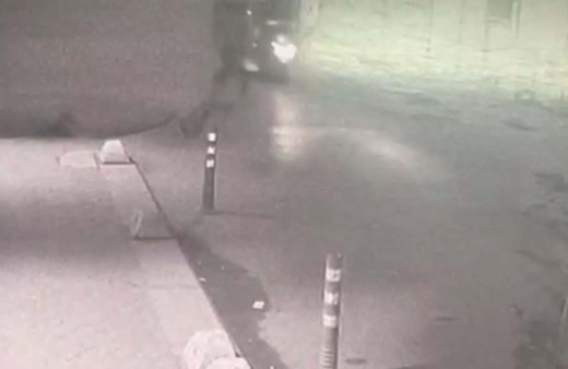 Eskişehir’de motosikletli kurye çocuğa çarptı