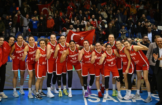 A Milli Kadın Basketbol Takımı'nın, FIBA dünya sıralamasındaki yeri değişmedi