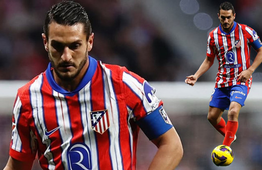 Atletico Madrid'de İspanyol futbolcu Koke sakatlandı