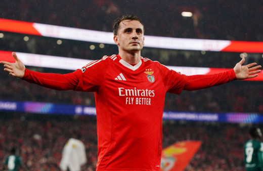 Kerem Aktürkoğlu ve Orkun Kökçü, turu Benfica'ya getirdi