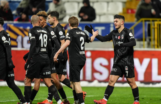 Beşiktaş deplasmanda kazandı, Rafa Silva yıldızlaştı