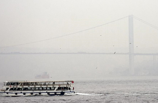 İstanbul'da yoğun tipi nedeniyle Şehir Hatları seferleri iptal edildi