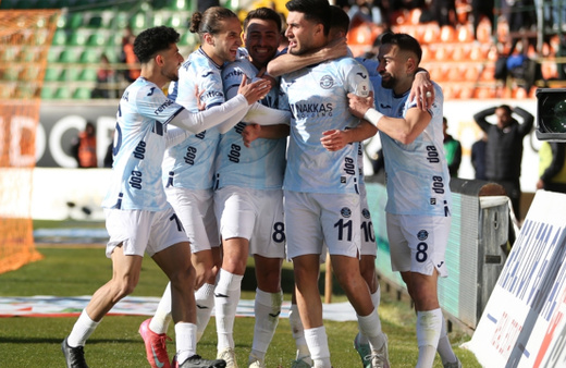 Alanyaspor'dan muhteşem geri dönüş