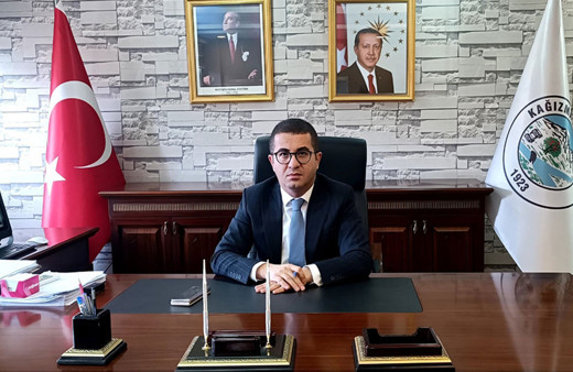Kağızman Belediye Başkan Vekili olan Kaymakam Daştan görevine başladı