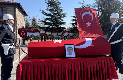 Kayseri'de şehit polis memuru İbrahim Birol için tören düzenlendi