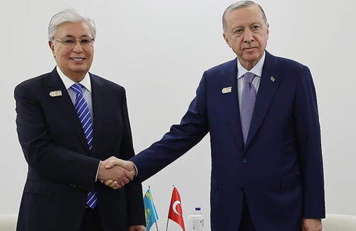 Cumhurbaşkanı Erdoğan, Kazakistan Cumhurbaşkanı Tokayev ile telefonda görüştü