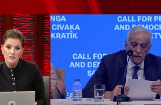 Sözcü TV, İmralı'dan gelen çağrının Kürtçe açıklamasını pas geçti