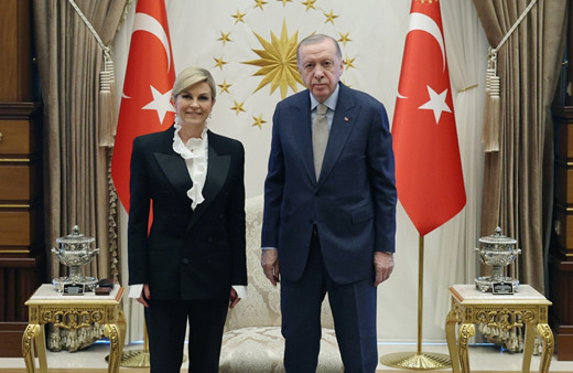 Cumhurbaşkanı Erdoğan, eski Hırvatistan Cumhurbaşkanı Kitaroviç'i kabul etti