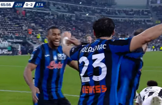 Atatanta Juventus'u bozguna uğrattı