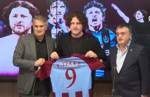 Trabzonspor'da Fatih Tekke dönemi resmen başladı! Tekke ve Güneş imza töreninde konuştu