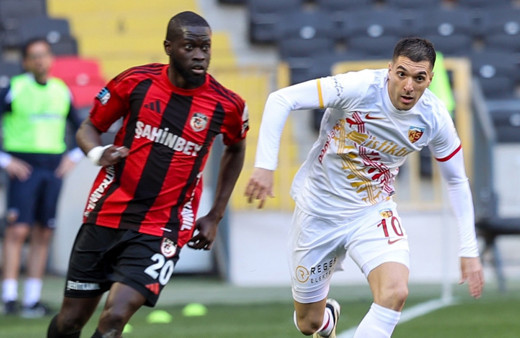 Gaziantep FK, Kayserispor'u tek golle geçti