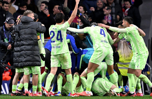 Barcelona durdurulamıyor Atletico Madrid'e 4 gol