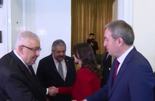 DEM Parti heyeti, MHP Grubunu ziyaret etti