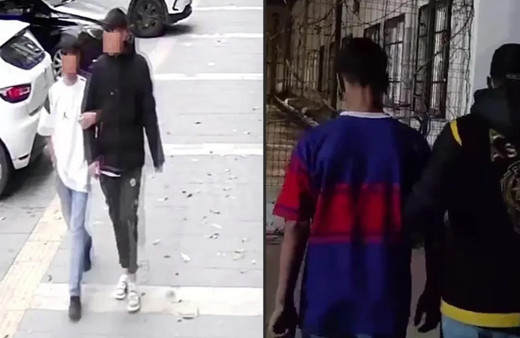 Adana'da 2 öğrenciyi bıçaklayıp 4 öğrenciyi gasbeden 2 zanlı yakalandı