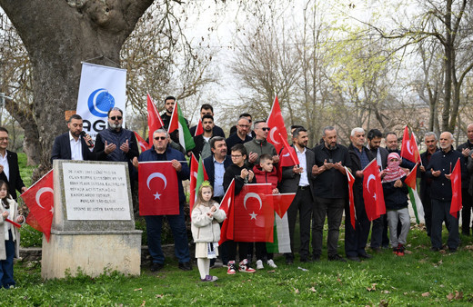 Balkan Savaşları şehitleri ve Gazze'de hayatını kaybedenler Edirne'de anıldı