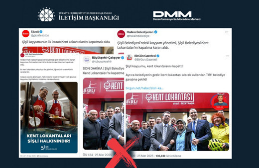 "Şişli Belediyesi'ndeki kayyum yönetimi, Kent Lokantaları'nı kapattı" iddiasına DMM'den yalanlama
